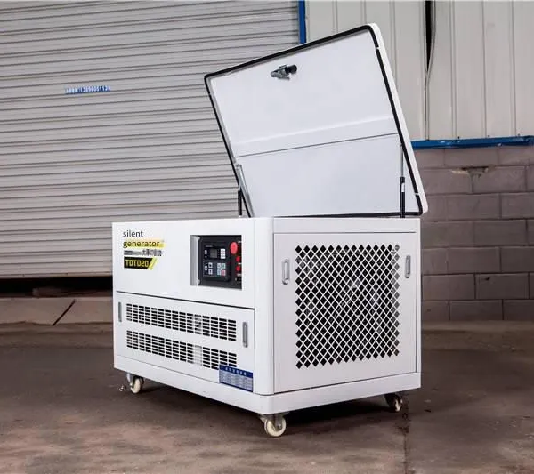 Silent 20kw/40kw Four-cylinder Water-cooled Gasoline Generator for Rural Health Centers