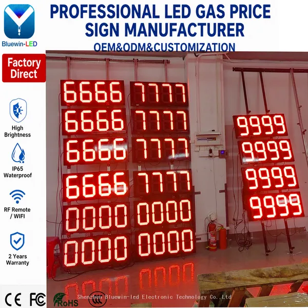 IP65 Outdoor Digital Poster Display 6000 CD High Brightness Stainless Steel Housing Android WiFi Remote Control for Gas Station