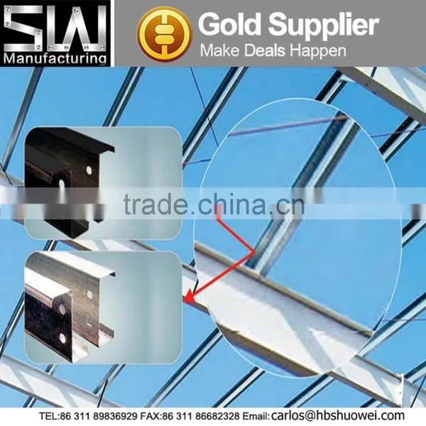 Cold Bend Galvanized Zed Steel Purlin With Perforated Holes photo-5