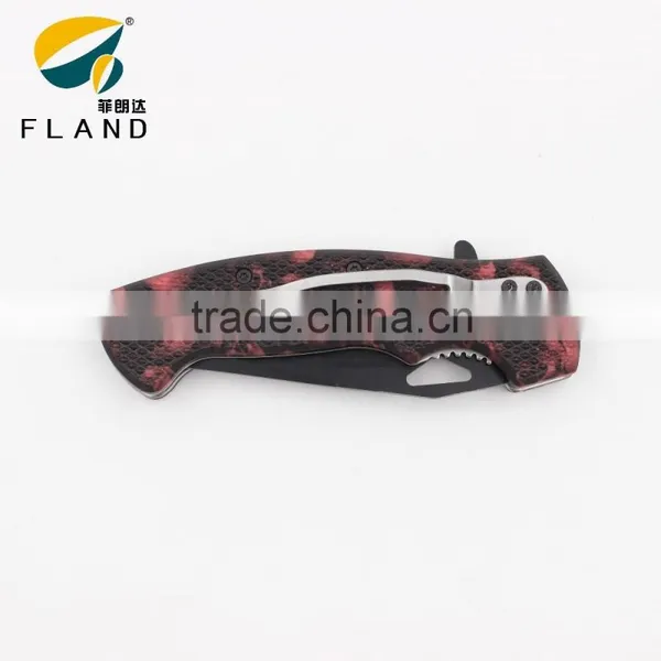 New Cool Design Skull Pattern PP Handle Stainless Steel Mini Pocket Knife photo-2
