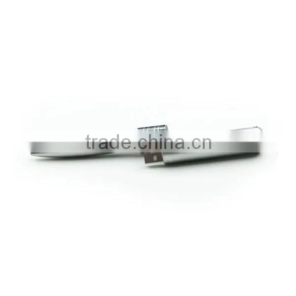 Silver16gb Pen Drives With Engraved Logo photo-2