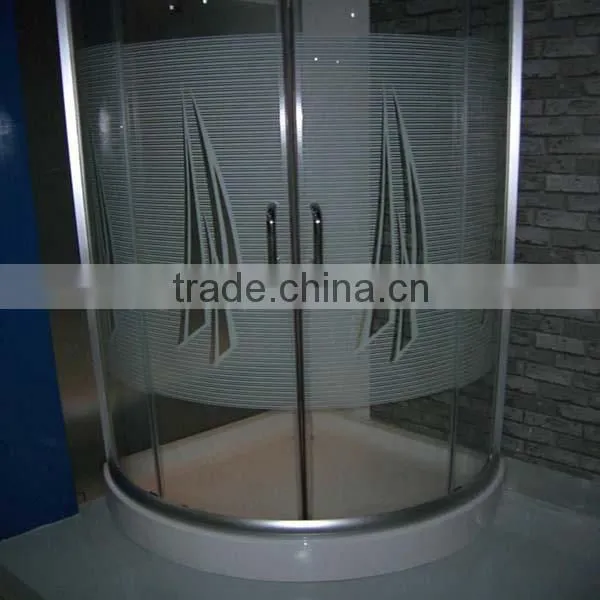 High Quality Non-transparent Forsted Glass for Shower Door
