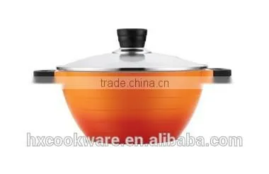 20cm Aluminium Ceramic Casserole Dish With Lid photo-2