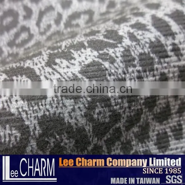 Woven Printed Leopard Pattern Cotton Lycra Fabric photo-5