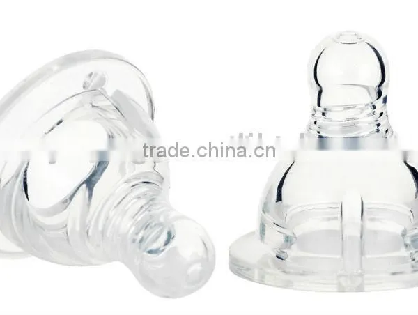 Baby BPA Free Silicone Nipple /Pacifier/custom Baby Bottle Nipple