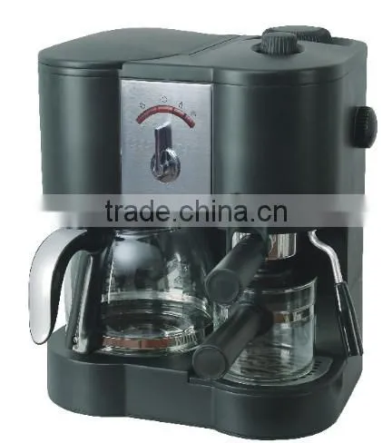 CE ROHS AND LFGB 3 IN 1 ESPRESSO CAPPUCCINO DRIP COFFEE MACHINE MAKER photo-3