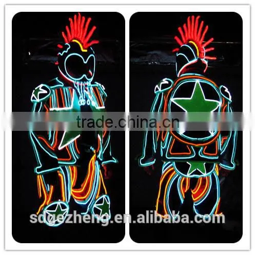 Flashing EL Wire Glasses Glowing in Dark for Party Christmas Halloween Congratualations for Wholesale photo-6