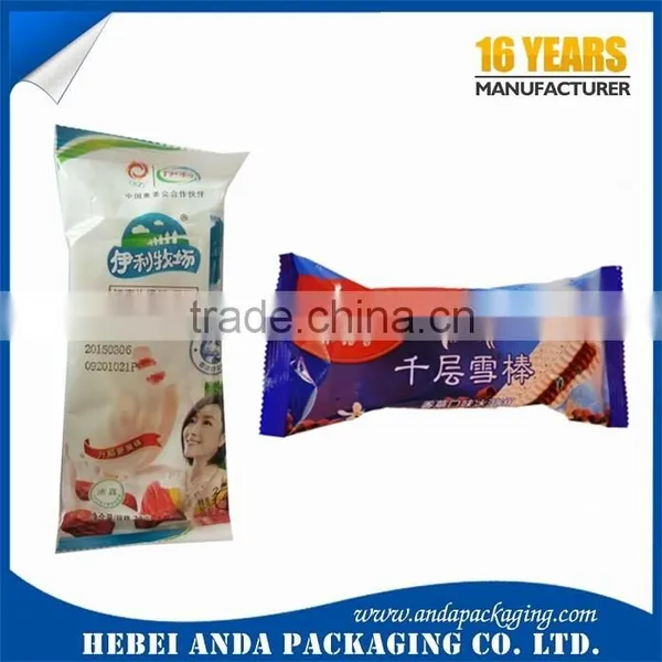 Gravure Printing Ice Cream Packaging Film for High Speed Packing Machine/Popsicle Packaging Bag/Plastic Popsicle Wrapper Quality Choice photo-2