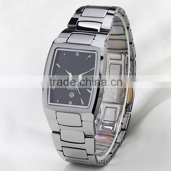 Elegance Tungsten Watch High Quality Sapphire Glass Watch Tungsten Band Watch photo-2