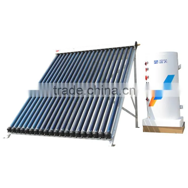 Heat Pipe Split Pressurized Solar Water Heater Solar Collecting System photo-3