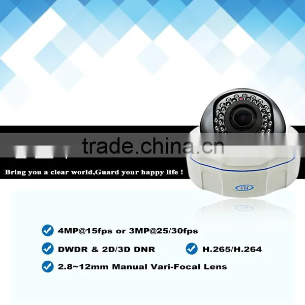 New Products 3mp ip Poe Cameras Vari-focal Domes H264 H265 Poe ip External Dome Camera photo-2