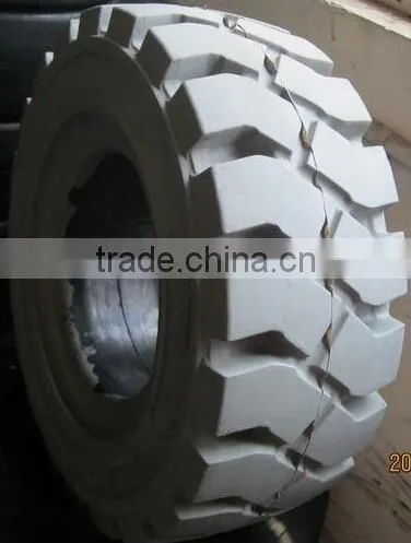 Forklift Solid Tyre With Side Hole 28x9-15 6.00-9 6.50-10 7.00-12 photo-2