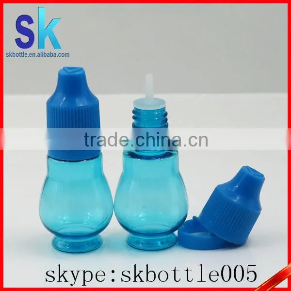 e Juice Pet Plastic Bottle Blue Eliquid Dropper Bottle 10ml photo-3