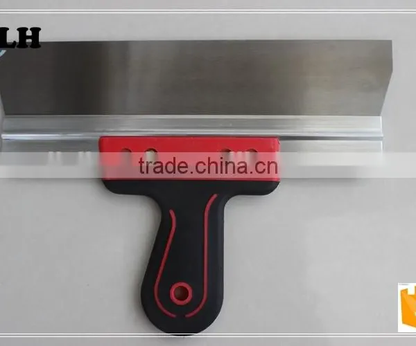 Stainless Steel Putty Knife With Rubber Handle // Hand Scraper photo-2