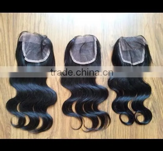 Express Brazilian Human Hair Cheap Virgin Hair Bundles With Free Parting Lace Closure photo-4