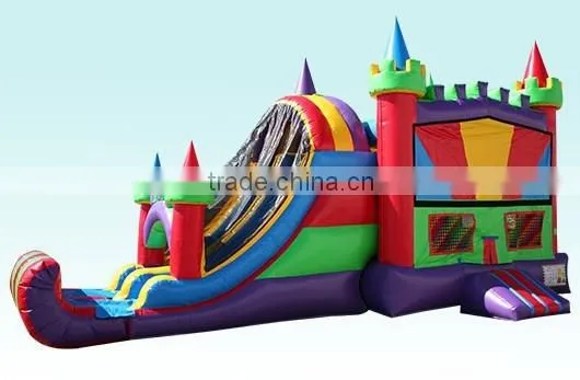 Fun House Castle Combo With Basket Ball Hoop on Inside 3N1 Combo photo-2