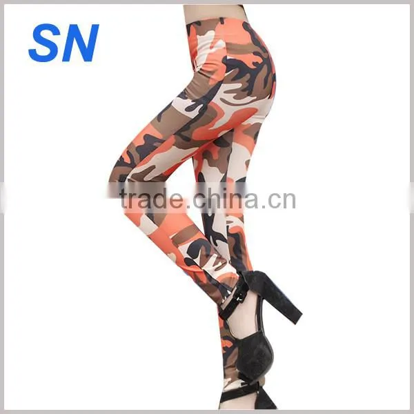 Wholesale Fashion Women Camouflage Army Leggings