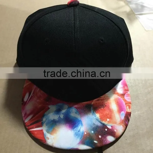New Style 6 Panels Custom Designed Snapback Dye Sublimation Hip Hop Snapback Cap/Hat photo-4