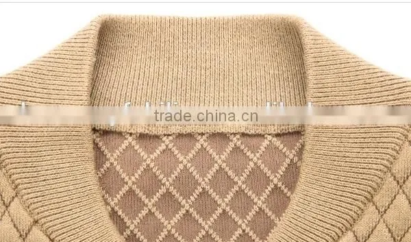 2015 Wholesale Winter Cultivate One's Morality Men Sweater Knit Cardigan for School Style Cardigan Sweaters photo-4