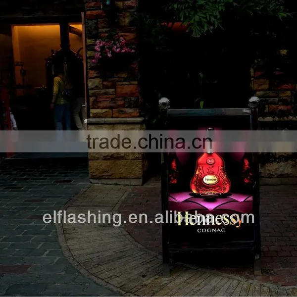 Led Flashing Lighting Box /2014 Newest Led Menu Lighitng Box