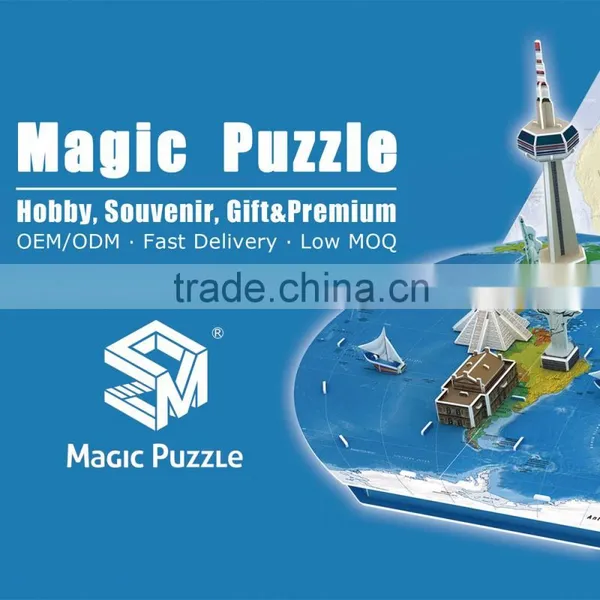 Dubai Tourist Promotional 3D Puzzle Burj al Arab Gift Souvenir photo-5
