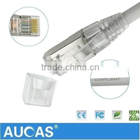 2016 Best 24AWG Twisted 4 Pair FTP Cat6 Lan Cable Cat6 Patch Cables photo-2