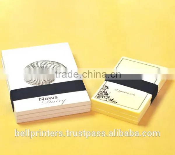 Customized Note book Printing for foil Logo