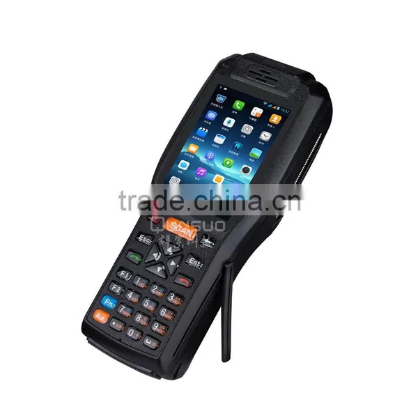 Rugged Industrial Handheld Android PDA Wireless With Thermal Printer and Barcode Scanner Support Secondard Developing photo-5