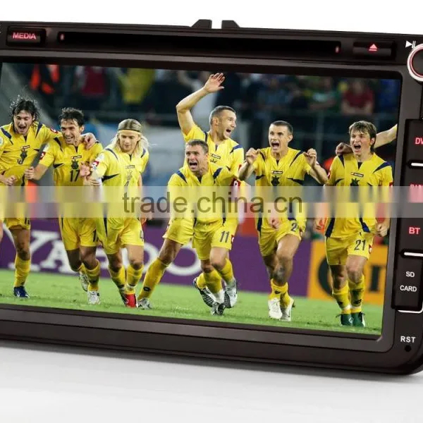 8" HD 3G Car Stereo CD Player MP3 Usb Map Dvd Bluetooth For VW PASSAT SEAT Altea Amarok Golf 5 6 Sharan Scirocco