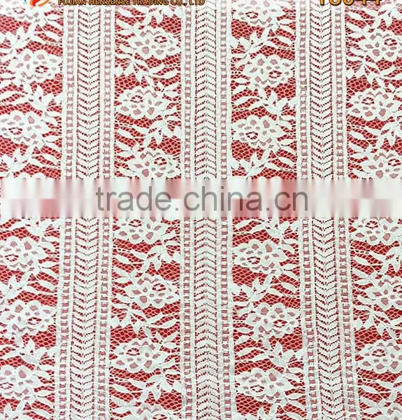 Wholesale High Quality Polyester Strand Lace Fabric T8044 photo-2