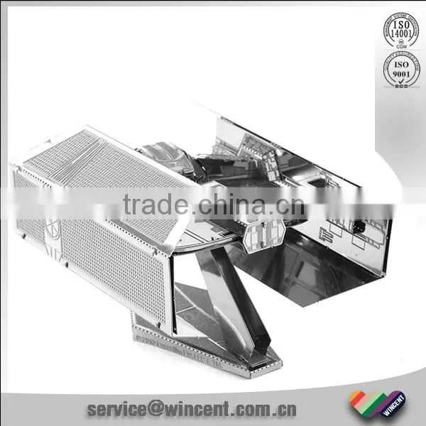 Assembly Toy Tie Fighter Model Nano Metal Puzzle for Adult photo-4