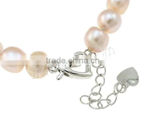 Freshwater Pearl Button Push Button Bracelets photo-3