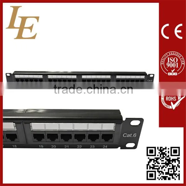 Hot sale Cat6 24 Port Panduit Patch Panels