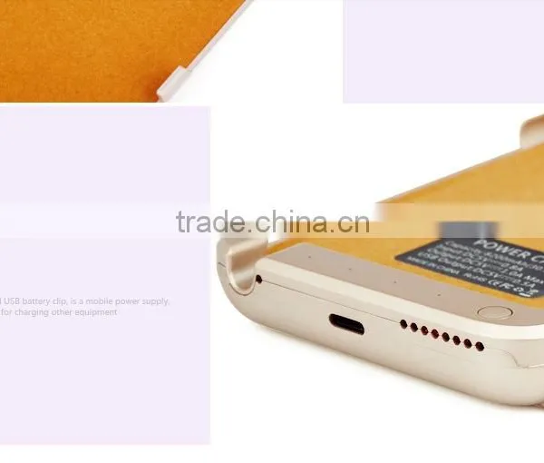 2016 New Arrival External Battery Case for IPhone 6s/6plus , For IPhone Power Bank Case 5800mAh Li-Polymer Battery Factory Quality Choice photo-5