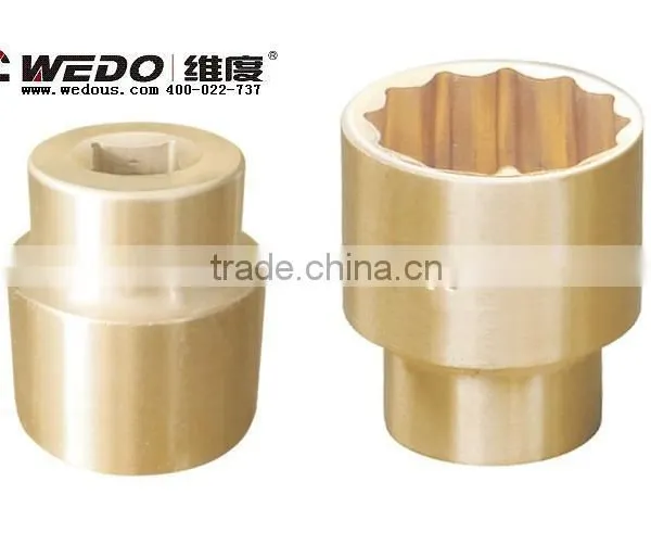 Non-Sparking, Non-Magnetic 1/4" Socket Wrench Set, GS/FM/UKAS Certificate, ATEX Approved photo-2