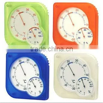 Cubic Mini Indoor Thermometer &hygrometer