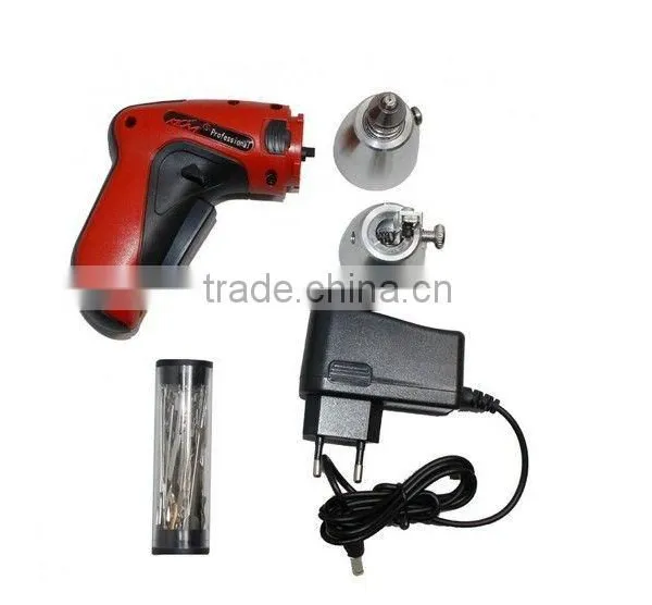 KLOM Strong Electric Lock Pick Gun For Locksmith Tools Door Lock Opener Bump Key Padlock Silver photo-2