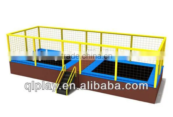 Simple rectangular trampoline for children