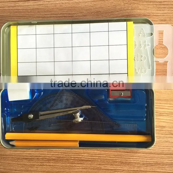 13pc Math Sets Instrument Box RG-A108