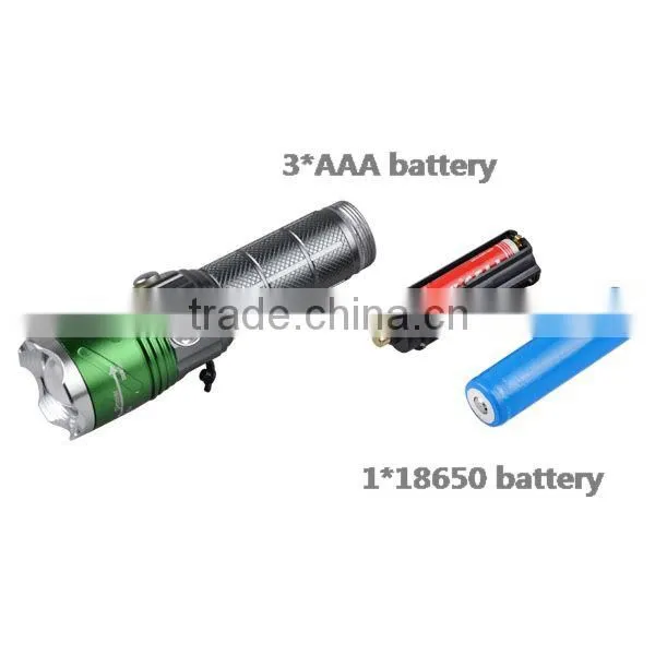 Best AC Charger UV / White LED Flashlight 1000lm Best LED Flashlight photo-6