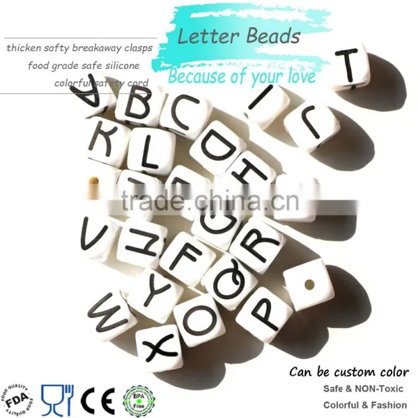 New 26 Letters and Silicone Bead Alphabet Beads Wholesale Suppliers Quality Choice photo-2