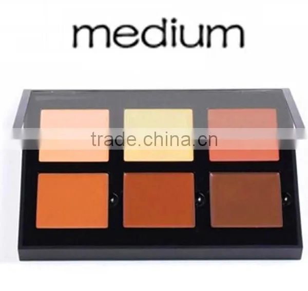 2016 New Professional Fancy 6 Colors/Set Face Concealer Beauty Pro Face Cream Makeup Concealer Contour Deep/light/Medium photo-3