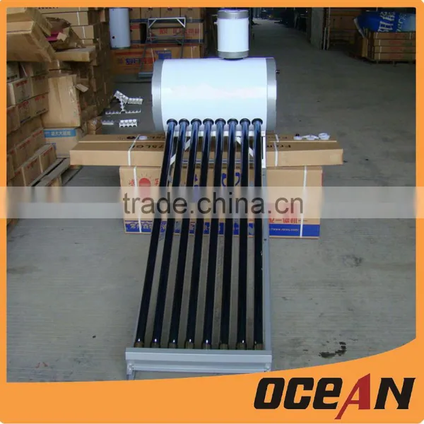 75L Nonpressurized Solar Water Heater With Assistant Tanks Small Solar Water Heaters