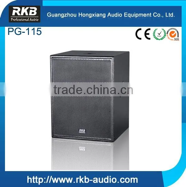 PG-115 Subwoofer Bass Box / 15 Inch Subwoofer Box