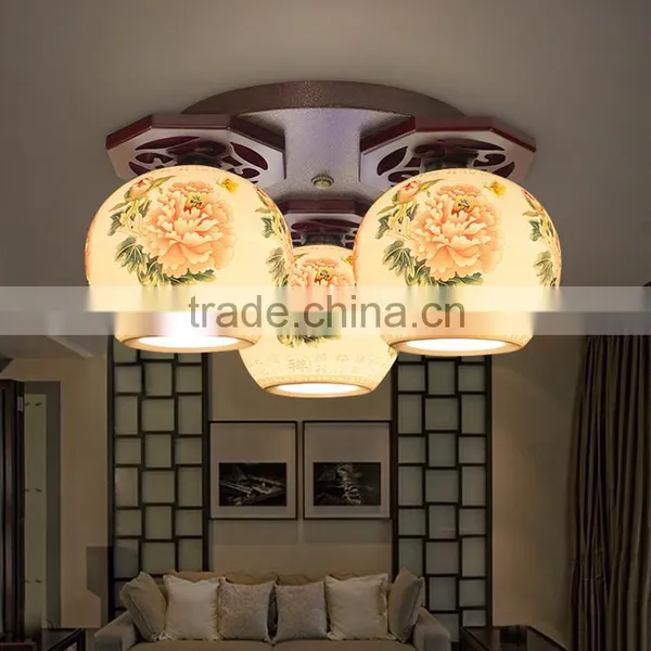 Jingdezhen Ceramic Handmade Led for Home Ceiling Lights photo-2