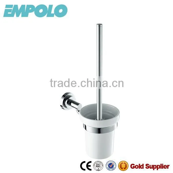 White Ceramic Toilet Brush Holder,toilet Brush With Ceramic Holder 92610