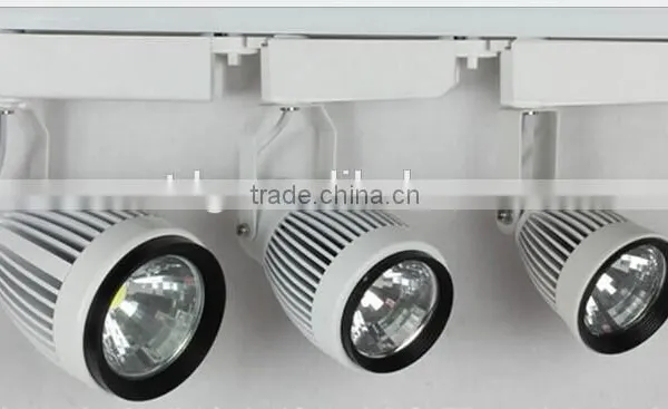 4 Wires 3 Phase Europe Standard 100degree Adjust Led Track Lighting 20w 30w (Competitve Price !) photo-5