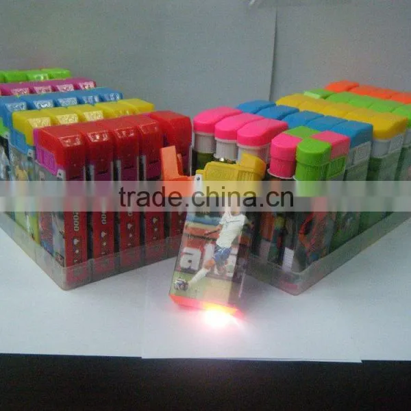 Led Windproof Lighter With Color Laber photo-6