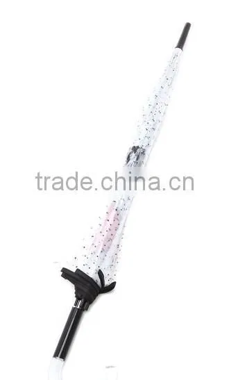 Cheap Target Price Dome OEM ODM Customized Logo Print Transparent Umbrella photo-3