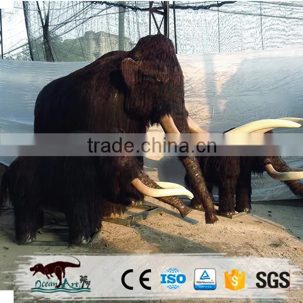 OA3020 Museum Life Size Artificial Animatronic Mammoth photo-5